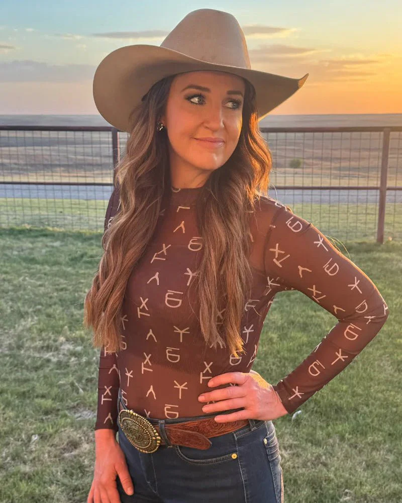 Amarillo By Morning Mesh Top by Sterling Kreek - Image 7