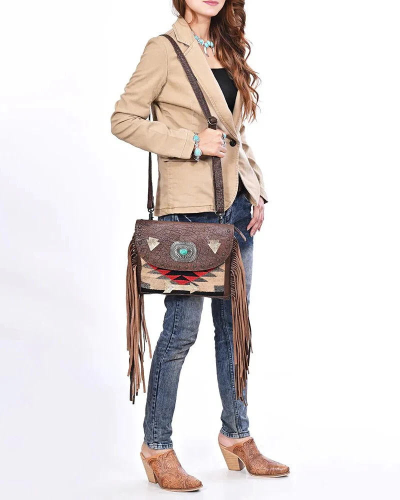 Archer Fringe Crossbody Bag - Image 6