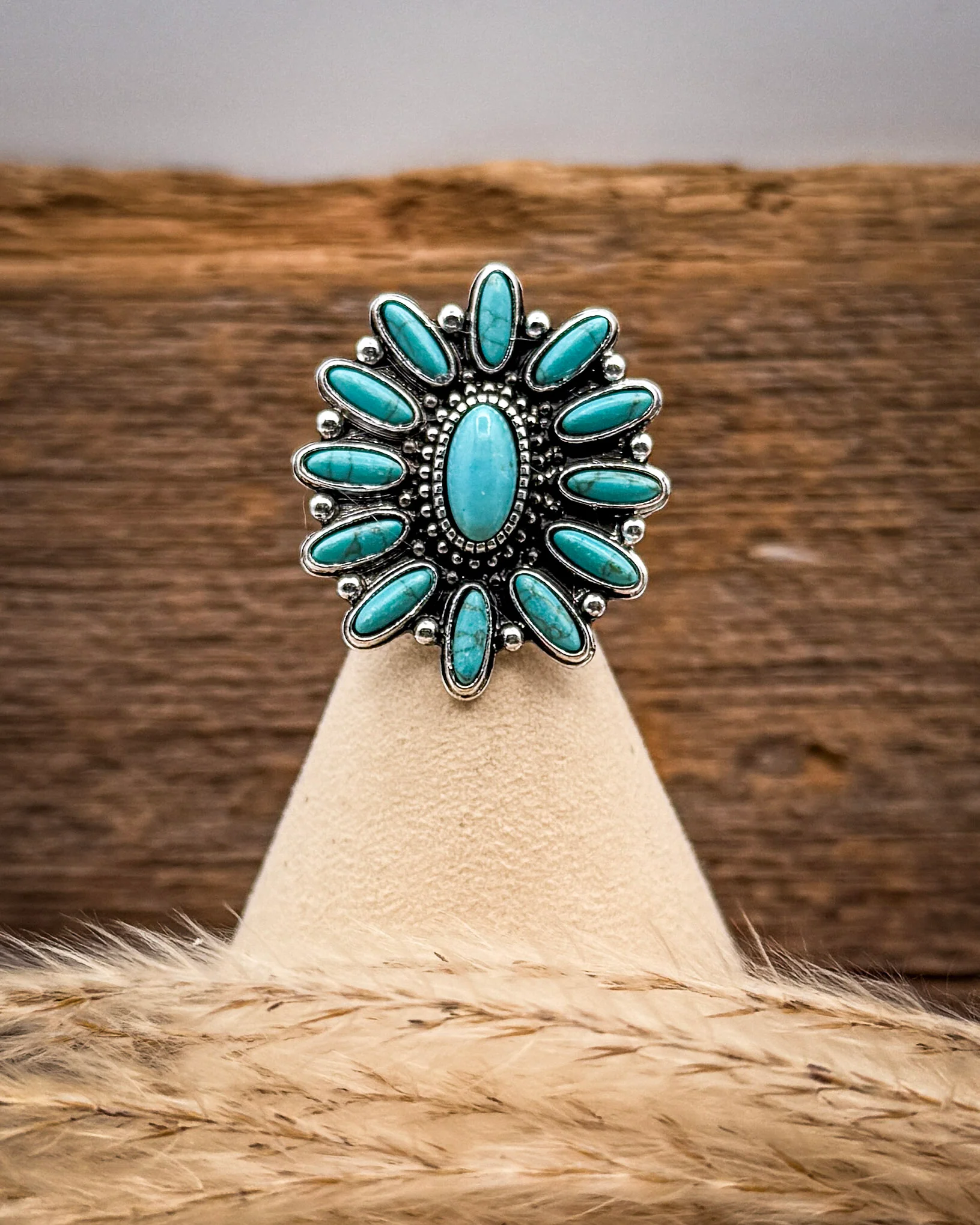 Avery Concho Stone Ring - Image 4