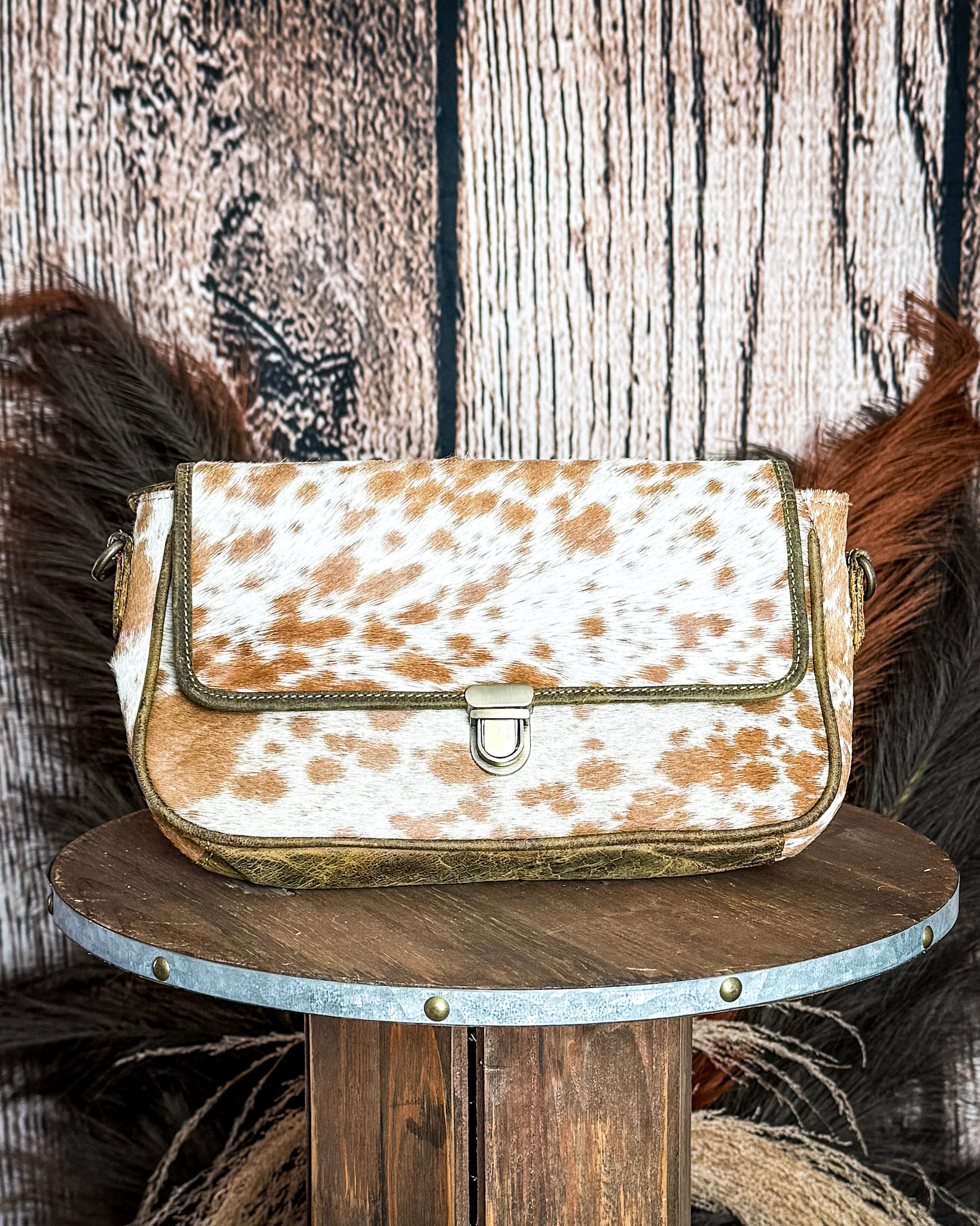 Bard Hairon Crossbody Bag by Myra Bag - Image 3