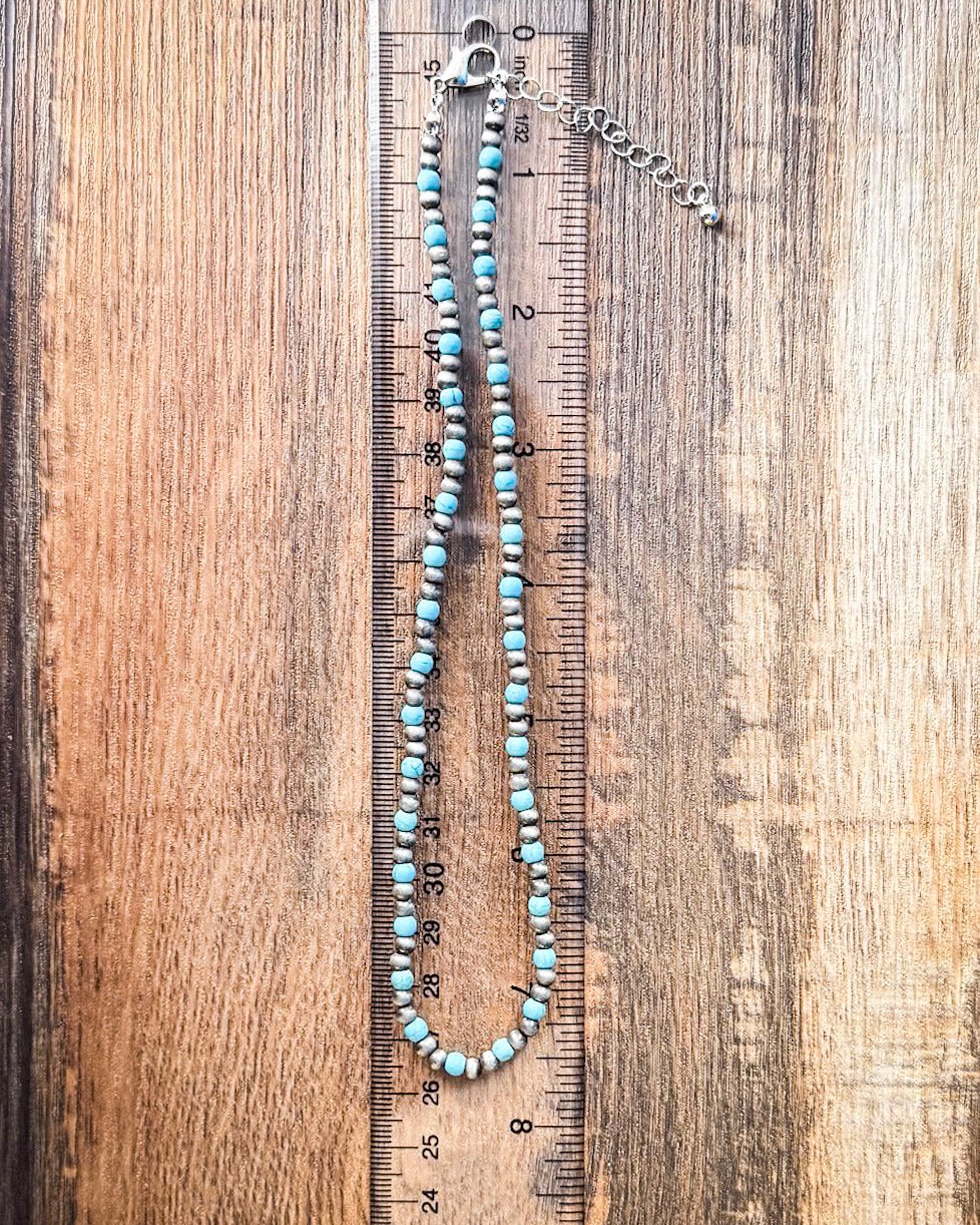 Blue River Fashion Choker Necklace Set - Image 4