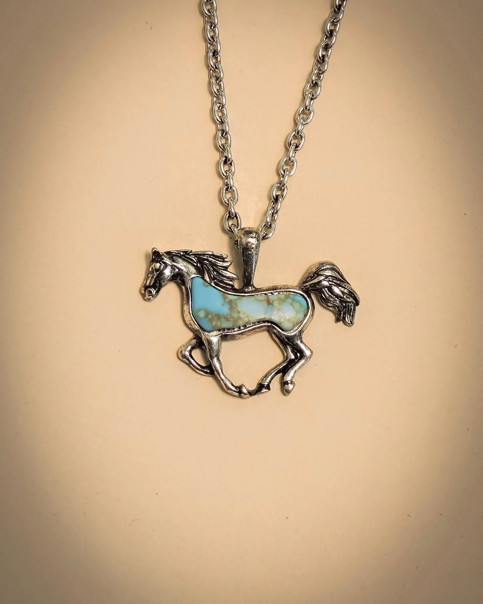 Bluebelle Horse Pendant Fashion Necklace - Image 4
