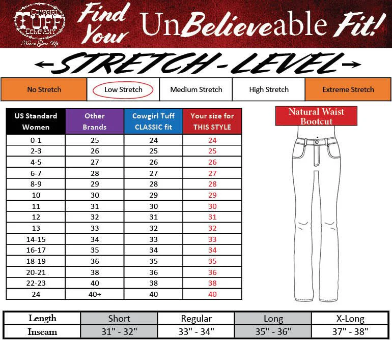 Boot Stitch Cargo Bootcut Jeans by Cowgirl Tuff - Image 9