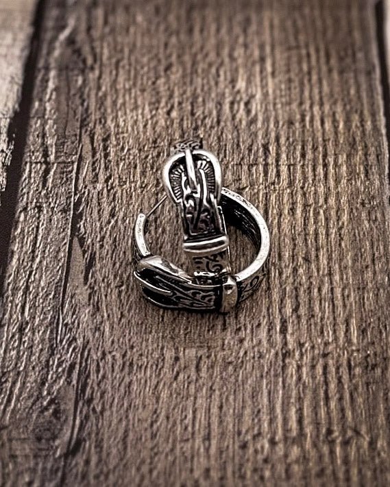 Bronc Belt Hoop Fashion Earrings - Image 6