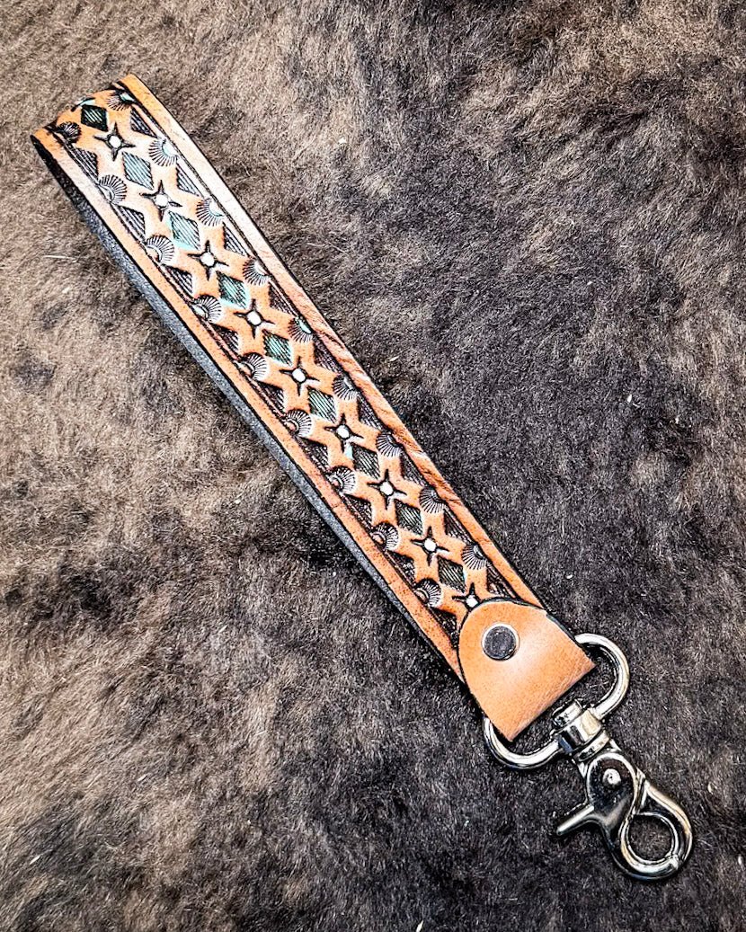 Myra Bag - Canyon Spire Key Fob in Brown - Image 4
