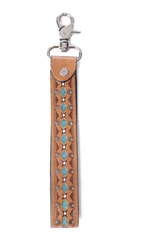 Myra Bag - Canyon Spire Key Fob in Brown - Image 5