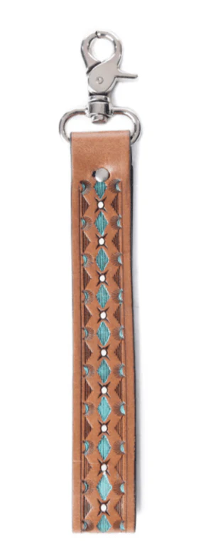 Myra Bag - Canyon Spire Key Fob in Brown - Image 6