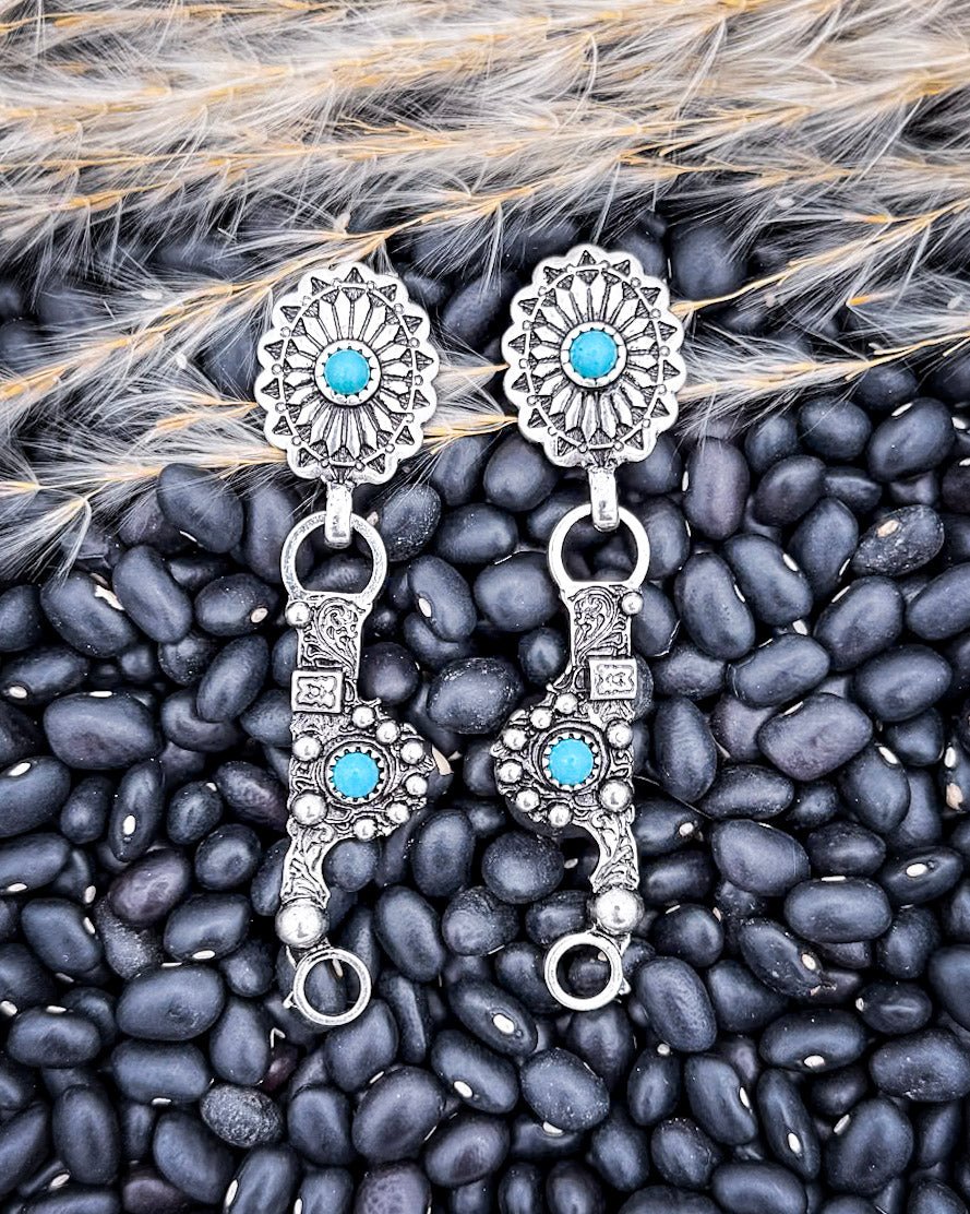 Cimarron Bit Dangle Fashion Earrings