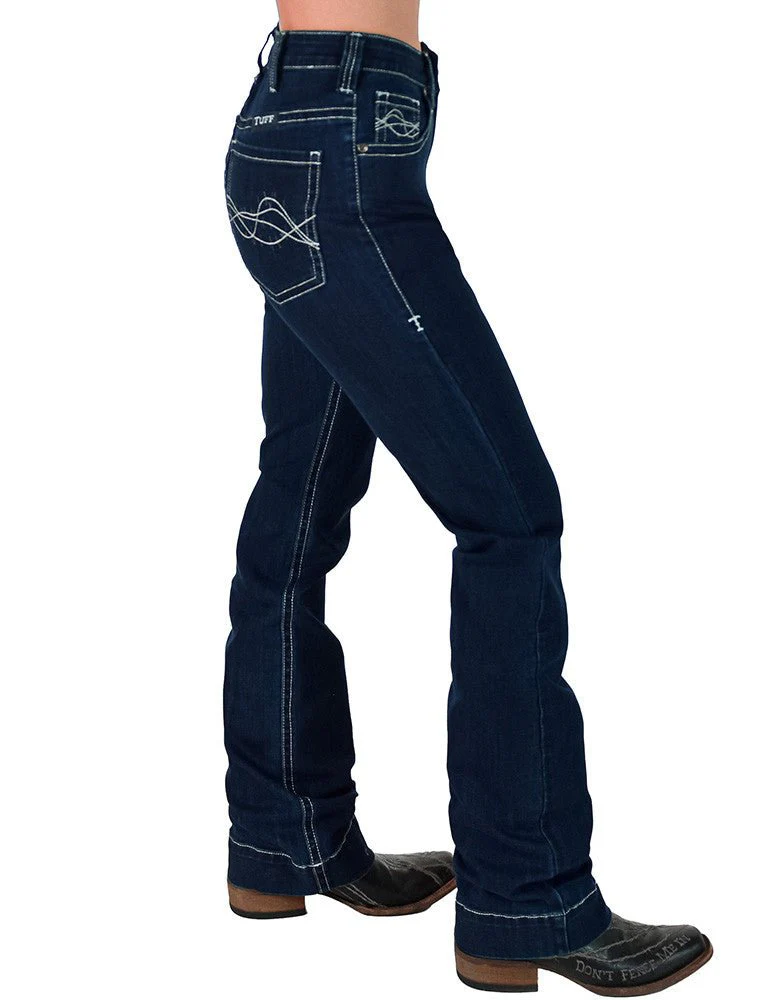 Class Act in Silver Bootcut Jeans by Cowgirl Tuff - Image 11