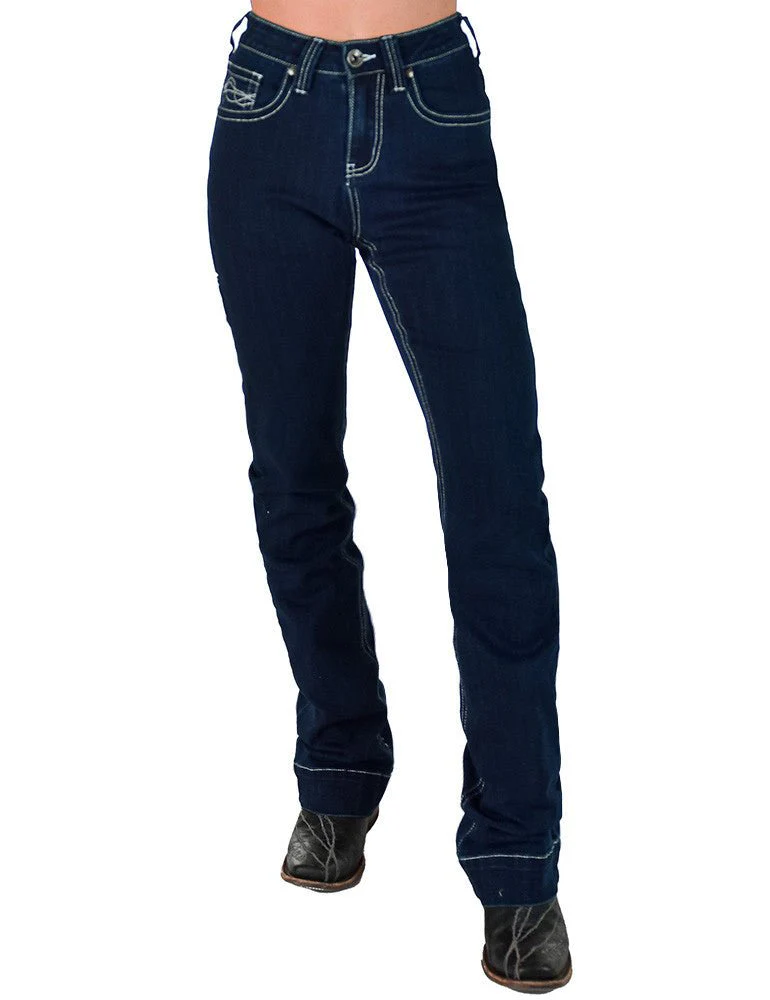Class Act in Silver Bootcut Jeans by Cowgirl Tuff - Image 12