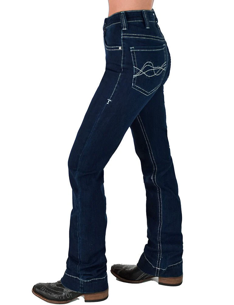 Class Act in Silver Bootcut Jeans by Cowgirl Tuff - Image 14