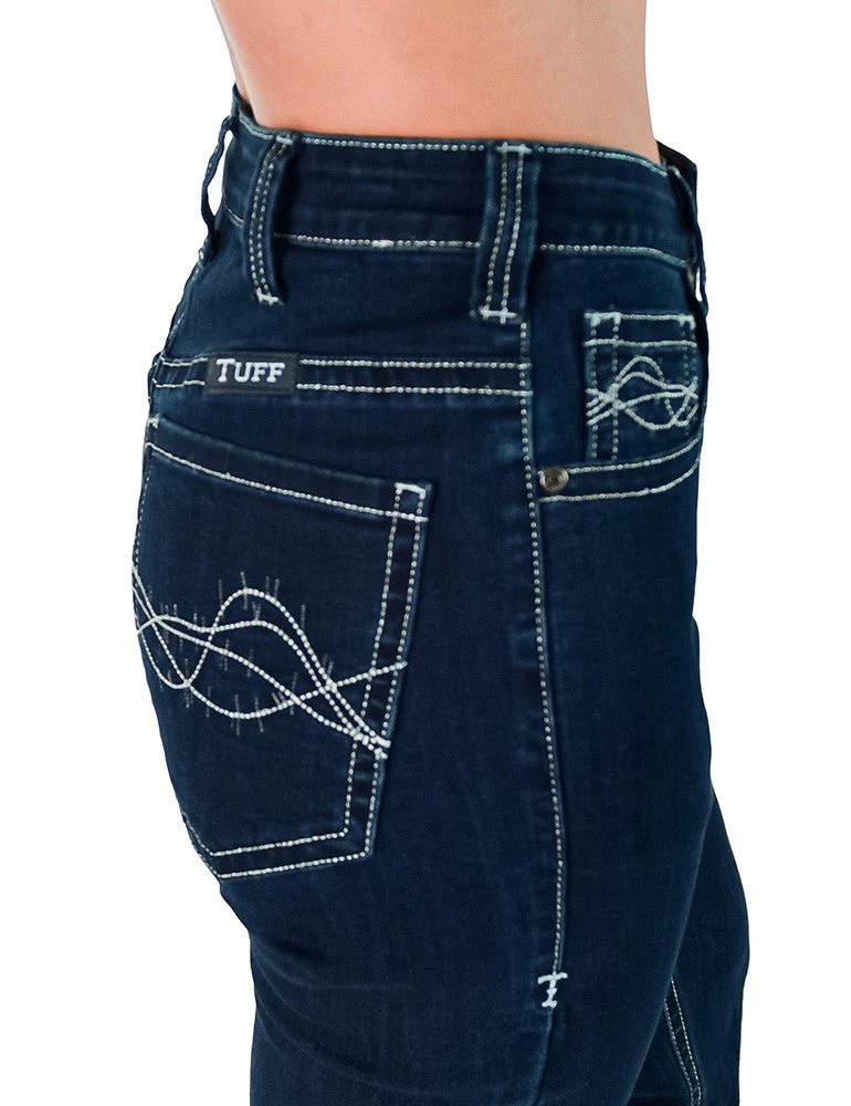 Class Act in Silver Bootcut Jeans by Cowgirl Tuff - Image 15