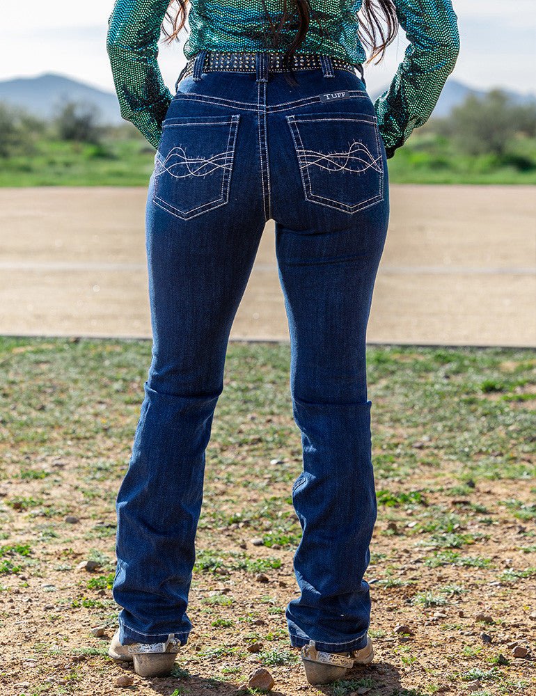 Class Act in Silver Bootcut Jeans by Cowgirl Tuff - Image 9