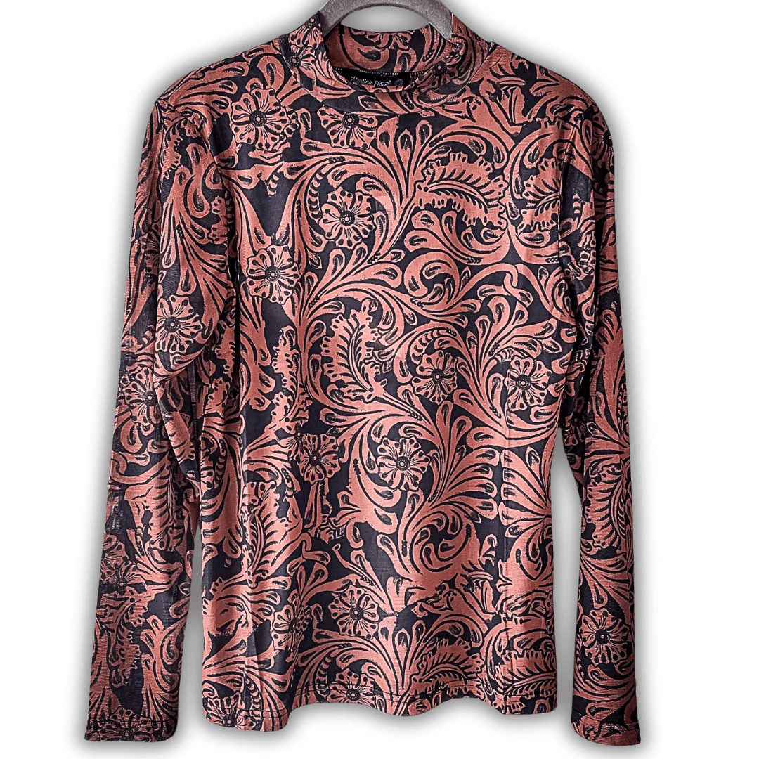 Sterling Kreek - Country Road Leather Mesh Top - Image 7