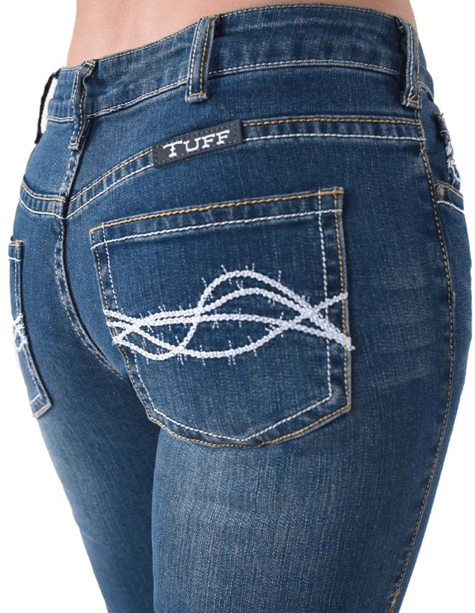 Cowgirl Tuff Don't Fence Me In Bootcut Jeans - Image 10