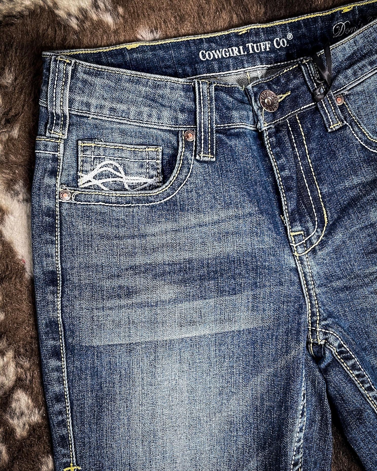 Cowgirl Tuff Don't Fence Me In Bootcut Jeans - Image 3