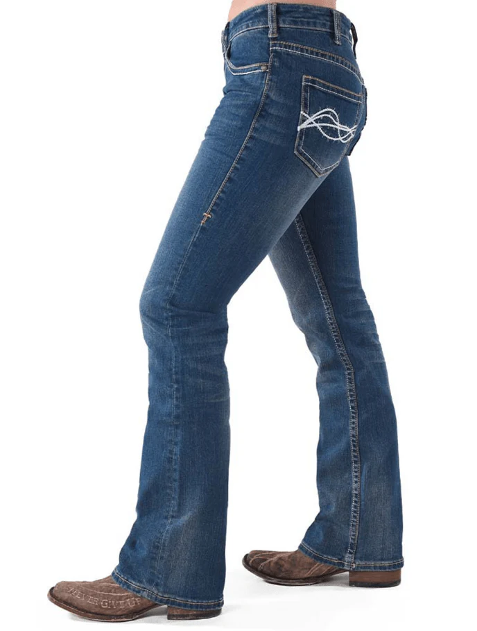 Cowgirl Tuff Don't Fence Me In Bootcut Jeans - Image 8