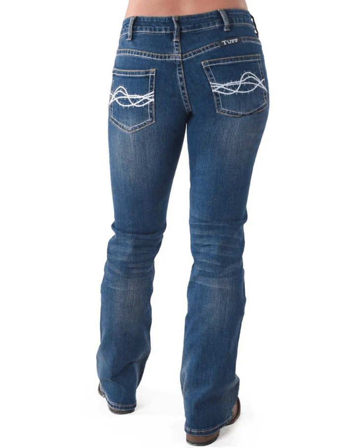Cowgirl Tuff Don't Fence Me In Bootcut Jeans - Image 9