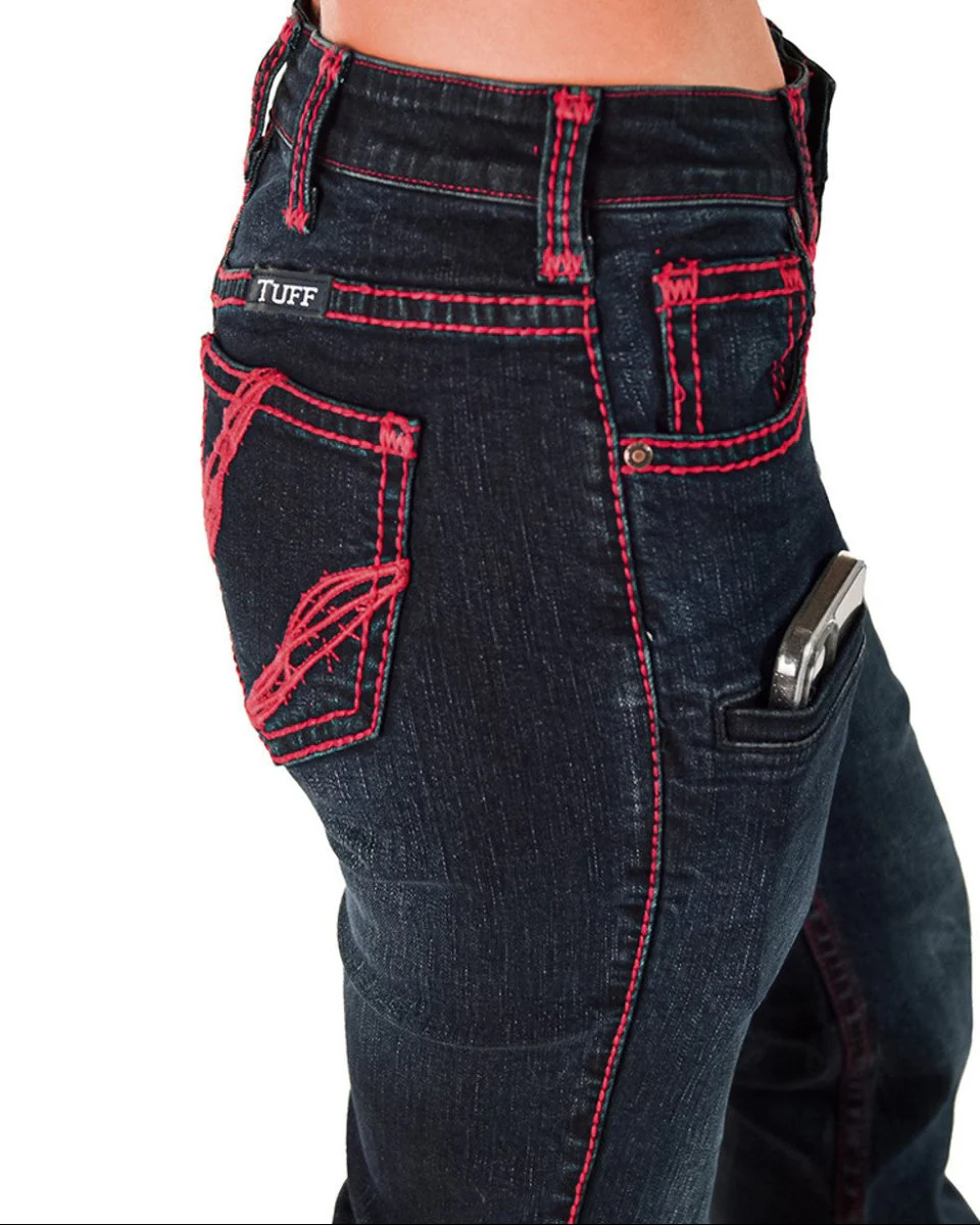 Ruby Natural Waist Bootcut Jeans by Cowgirl Tuff - Image 15