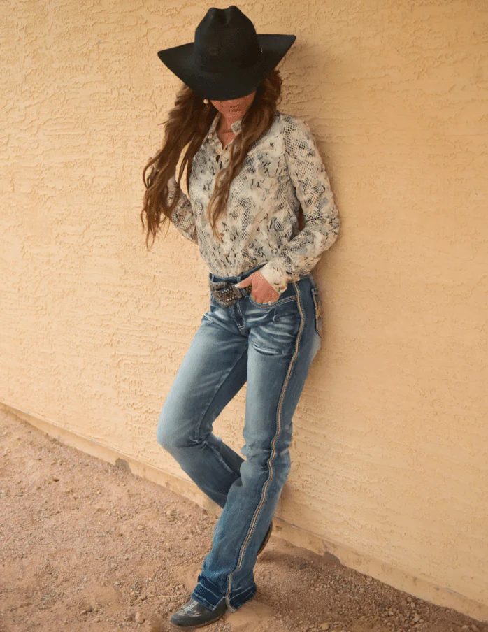 Cowgirl Tuff Twister Bootcut Jeans - Image 5