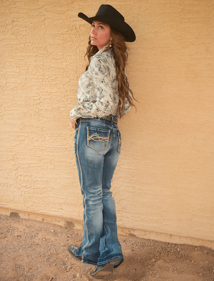 Cowgirl Tuff Twister Bootcut Jeans - Image 6