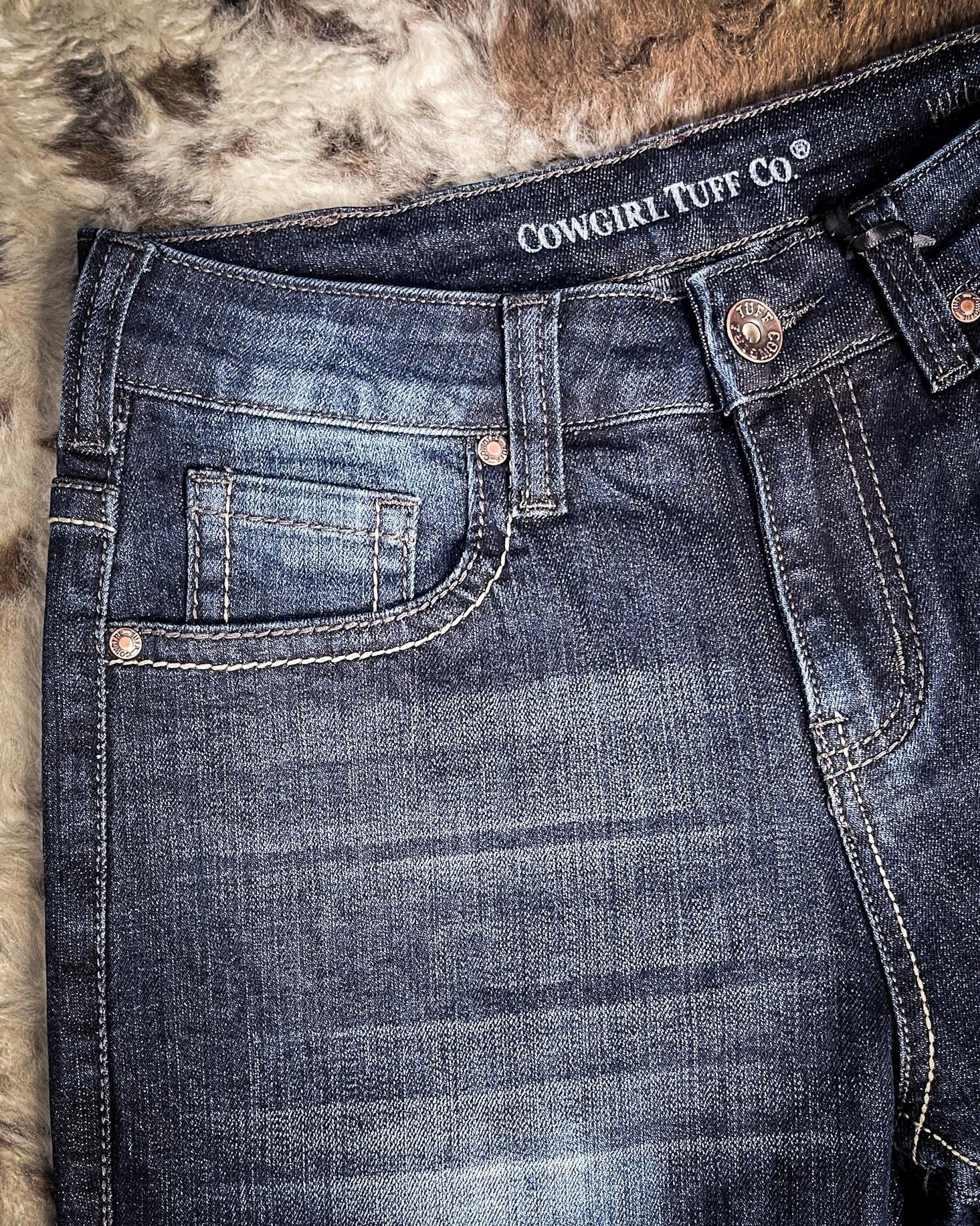 Cowgirl Tuff Wild & Wooly Relaxed Bootcut Jeans - Image 3