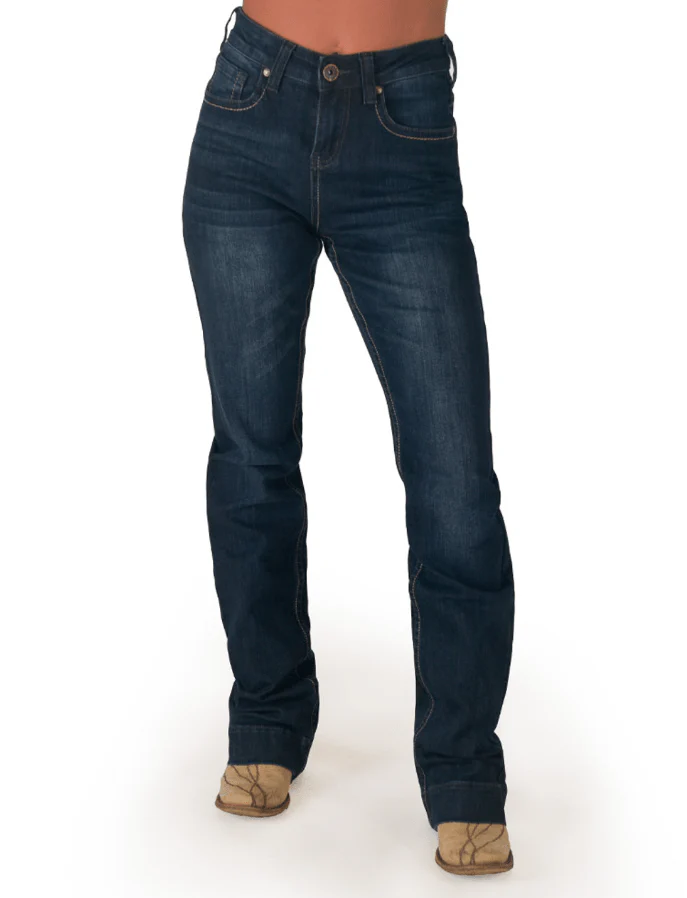 Cowgirl Tuff Wild & Wooly Relaxed Bootcut Jeans - Image 7