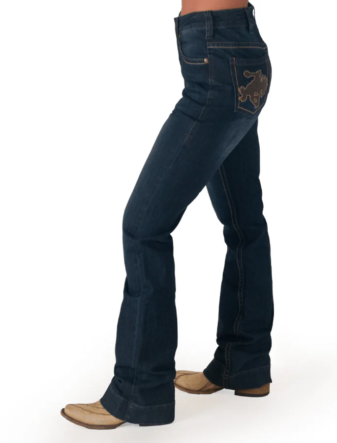 Cowgirl Tuff Wild & Wooly Relaxed Bootcut Jeans - Image 8