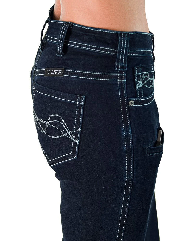 Dark Breathe Trouser Jeans by Cowgirl Tuff - Image 9