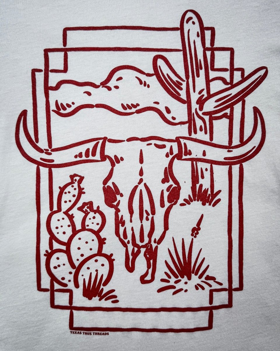 Desert Hollow Graphic Tee in Natural - Image 5