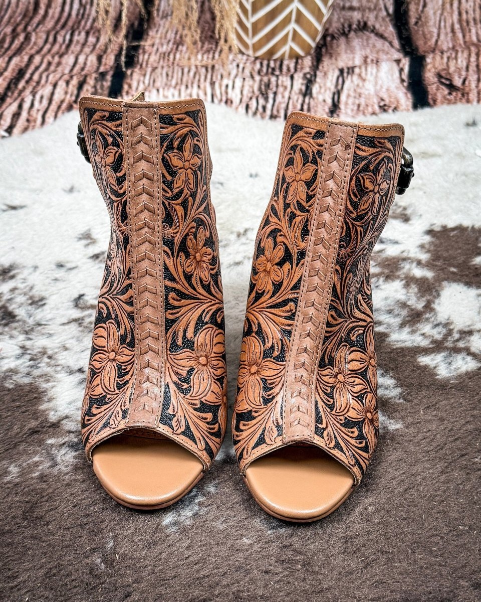 Dodge Town Heel Shoes by Myra Bag - Image 4