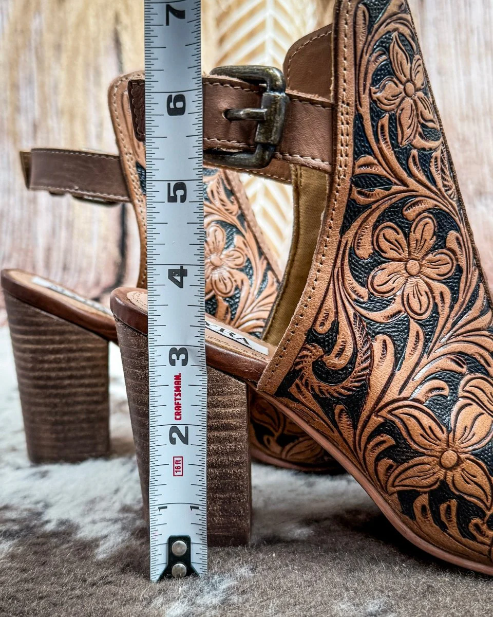 Dodge Town Heel Shoes by Myra Bag - Image 6