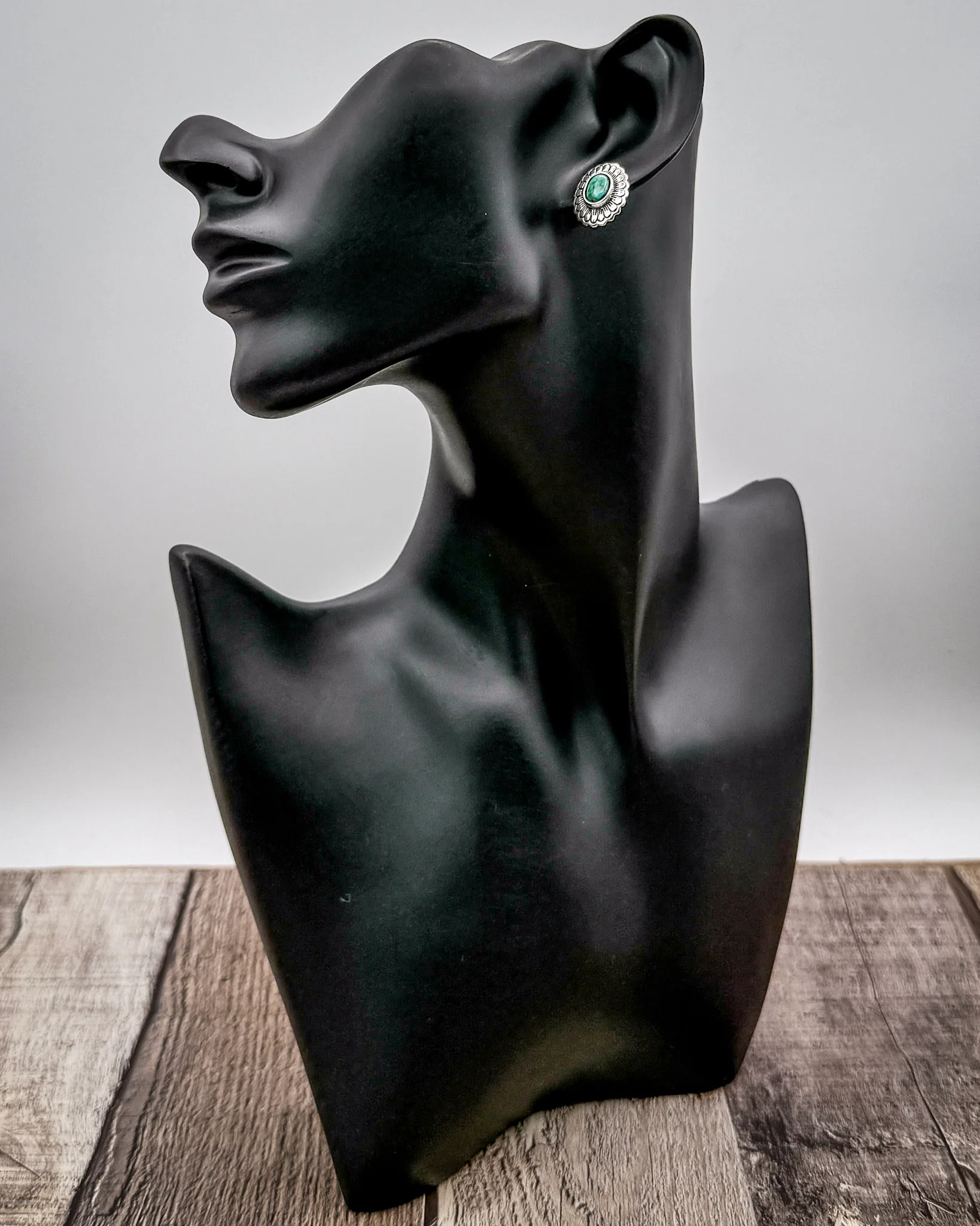 Elmora Turquoise Stud Earrings - Image 3