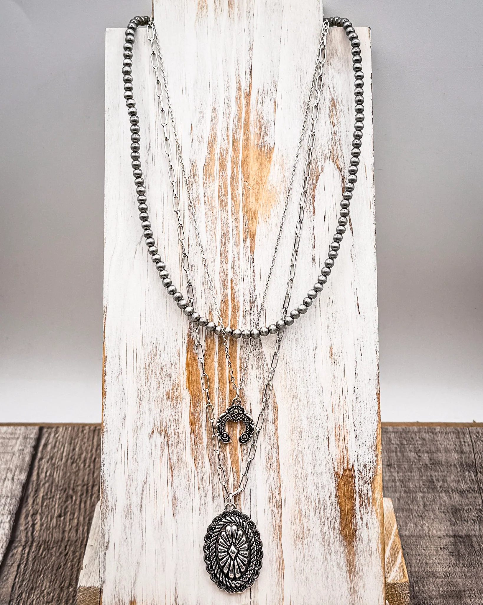 Greyline Layered Necklace - Image 4