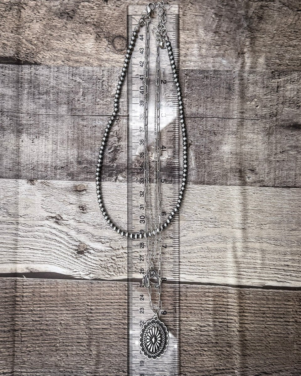 Greyline Layered Necklace - Image 5