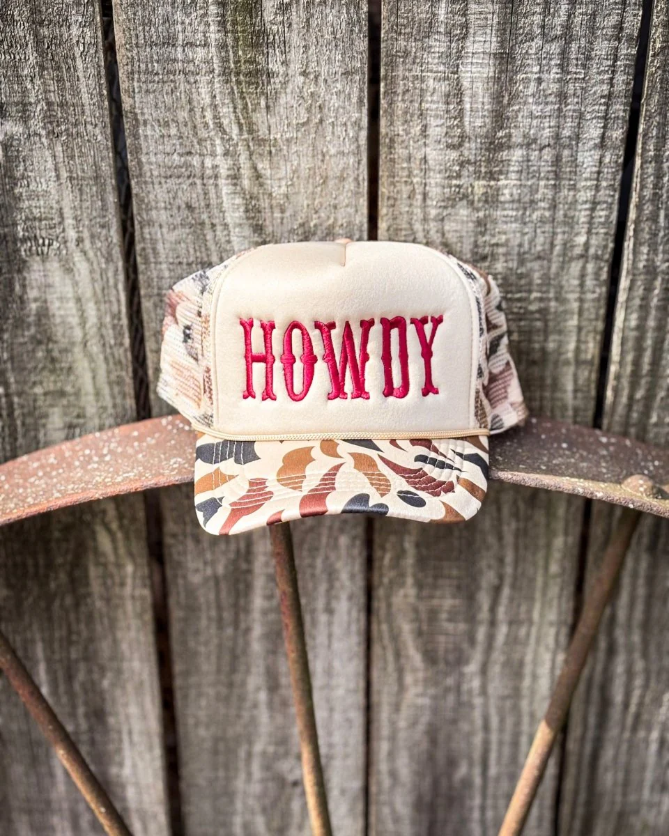 High Desert Howdy Embroidered Trucker Cap - Image 4