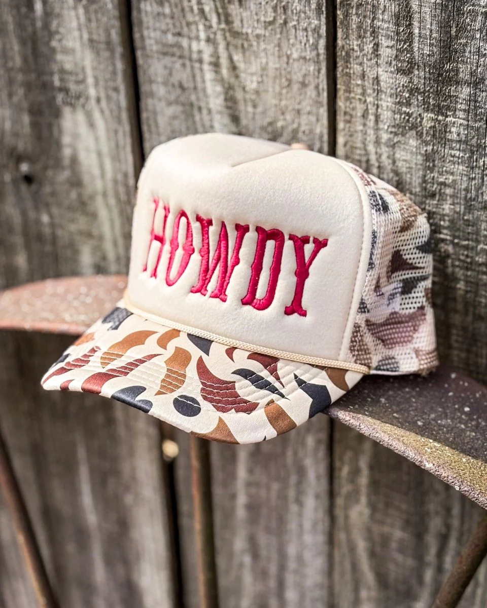 High Desert Howdy Embroidered Trucker Cap - Image 5