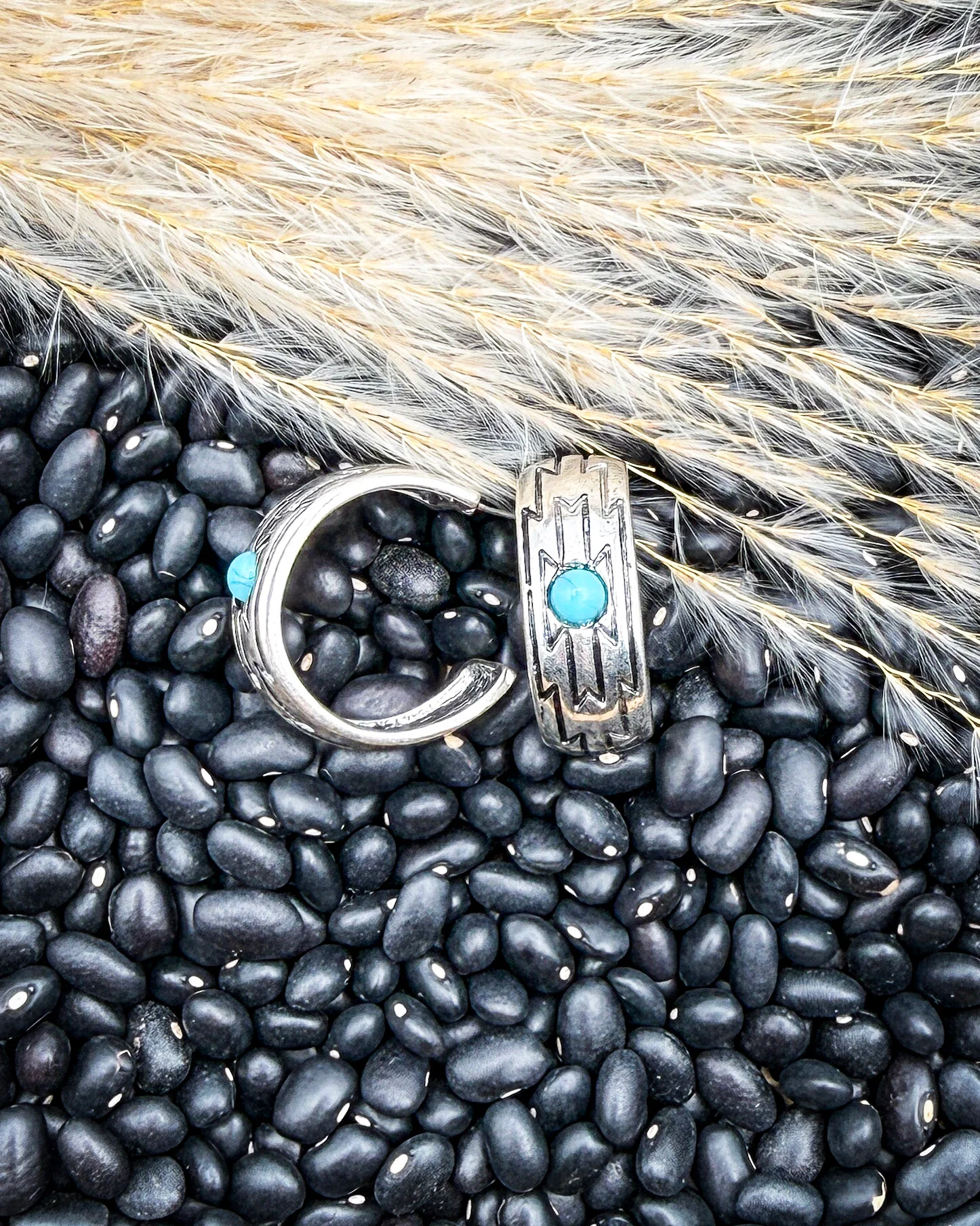 High Voltage Western Hoop Earrings - Image 4