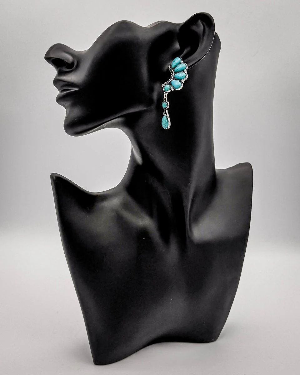 Highpoint Cluster Dangle Earrings - Image 3
