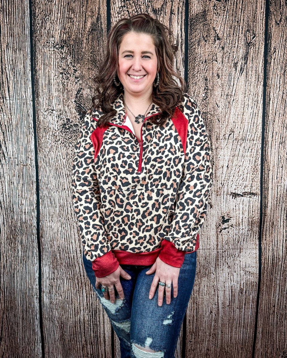 Hotshot Cowgirl Quarter Zip Pullover by Sterling Kreek - Image 3