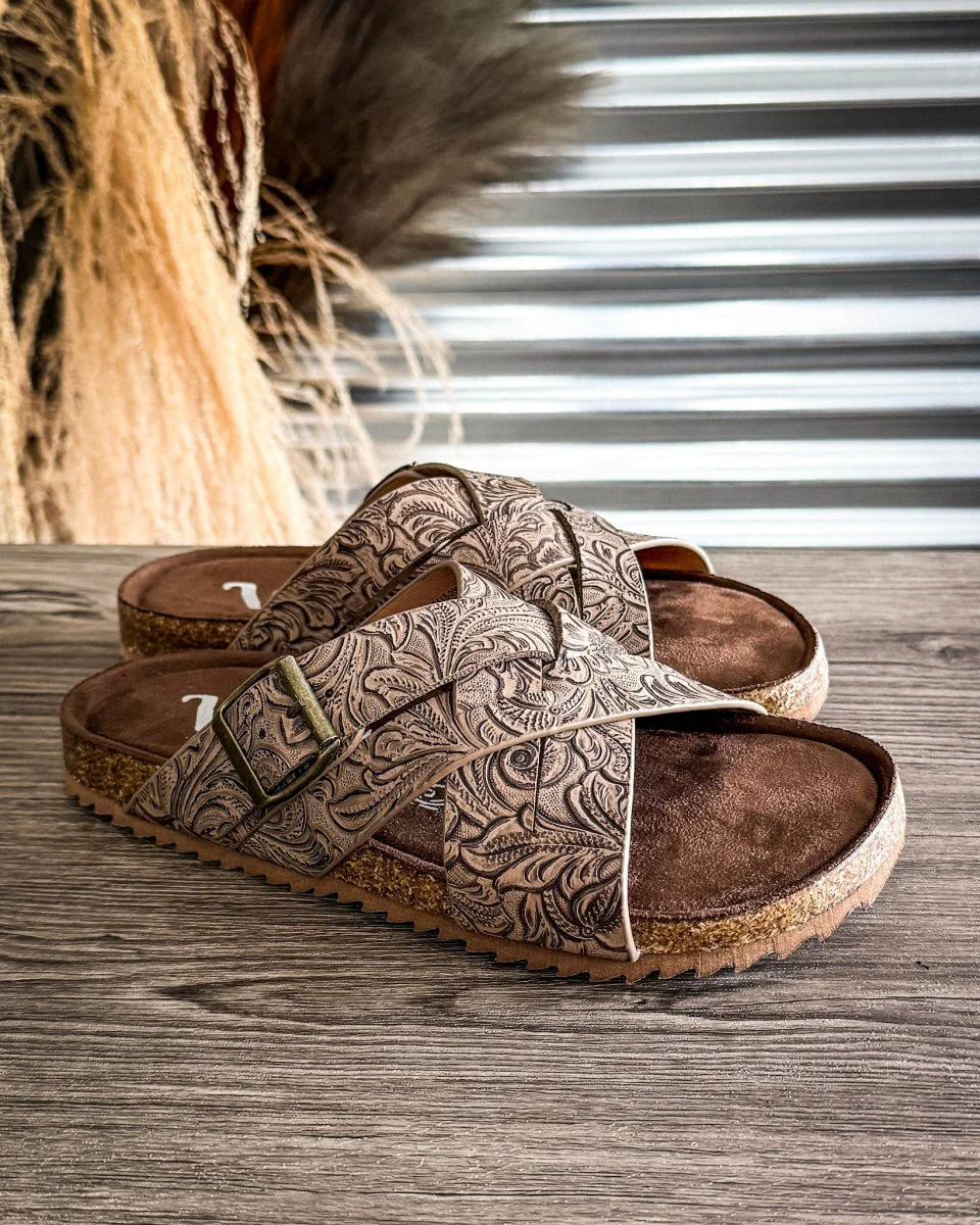 Jada Sandal in Brown by Very G