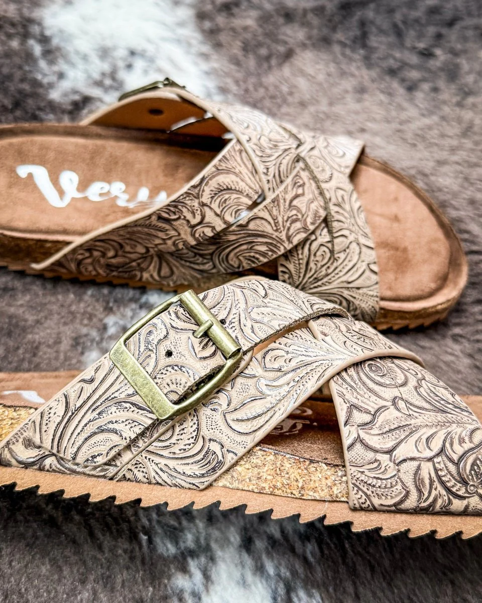 Jada Sandal in Brown by Very G - Image 6