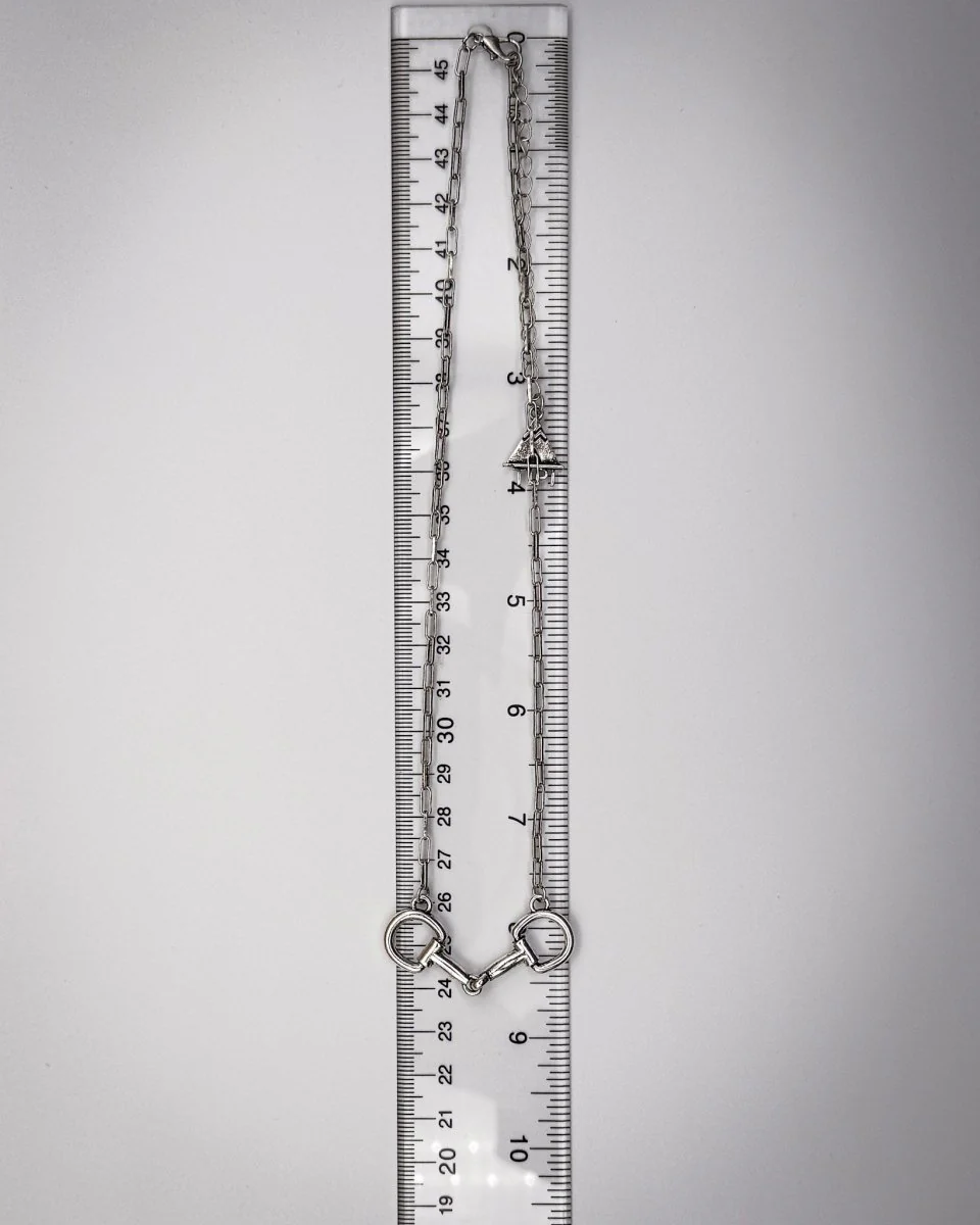 Latchline Snaffle Bit Chain Necklace - Image 4