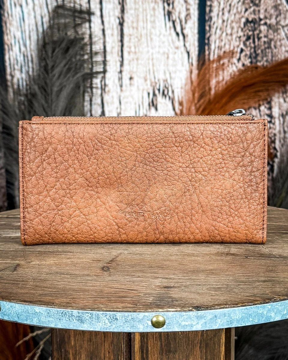 Lillie Hair-On Wallet in Brown by Trinity Ranch - Image 3
