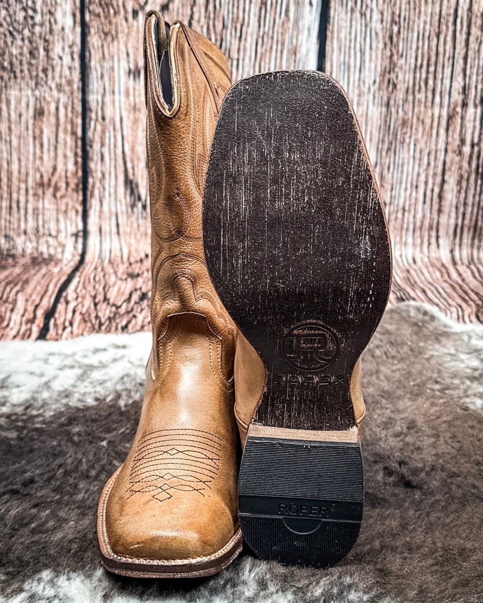 Lindsey Tan Boots by Roper - Image 5