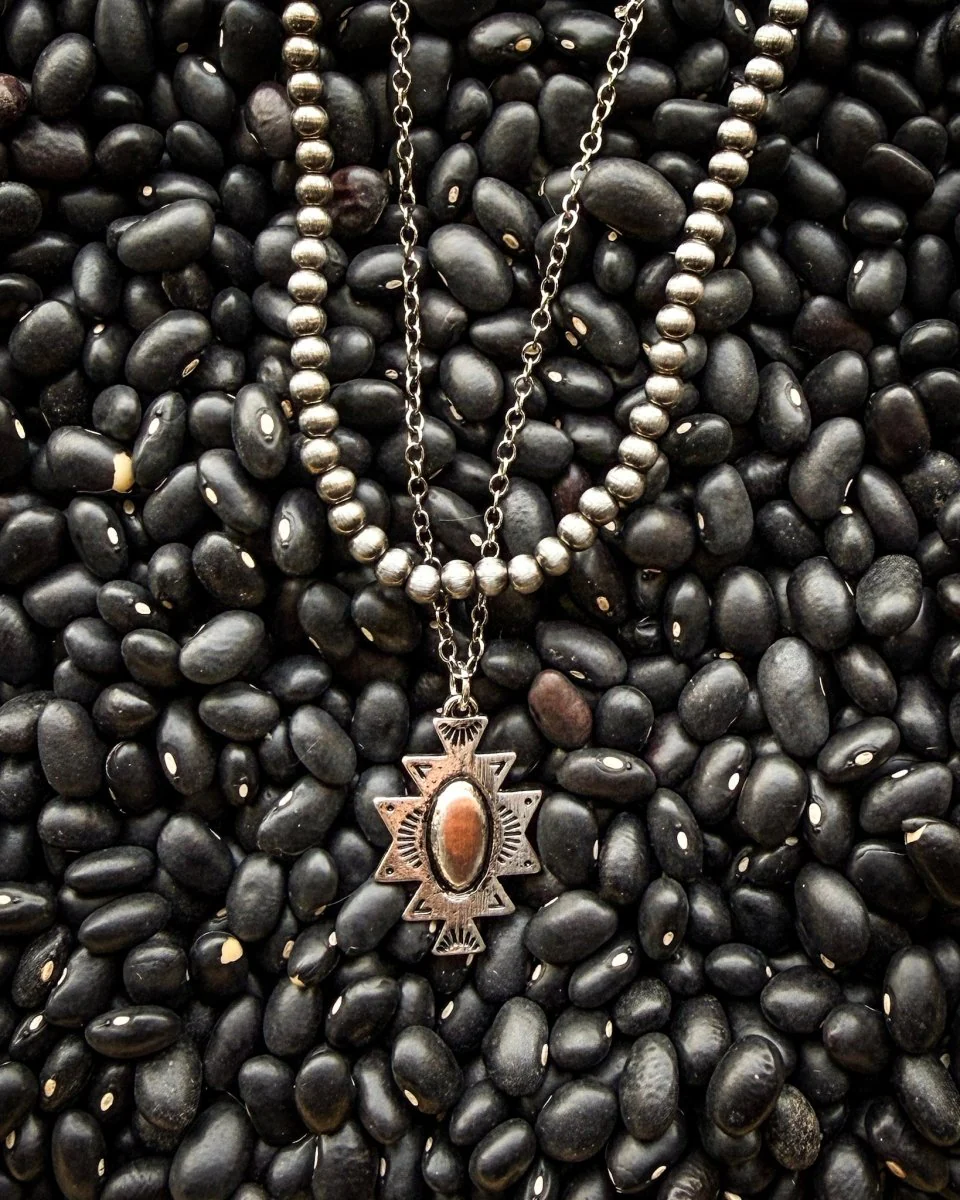 Marley Layered Aztec Necklace - Image 4