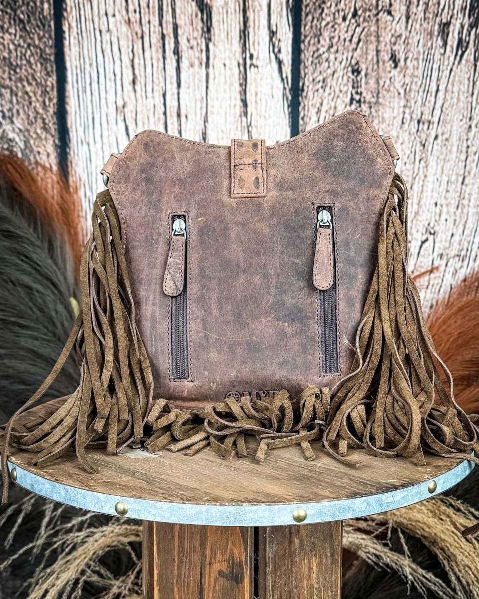 Maverick Mist Hairon Leather Bag by Myra Bag - Image 4