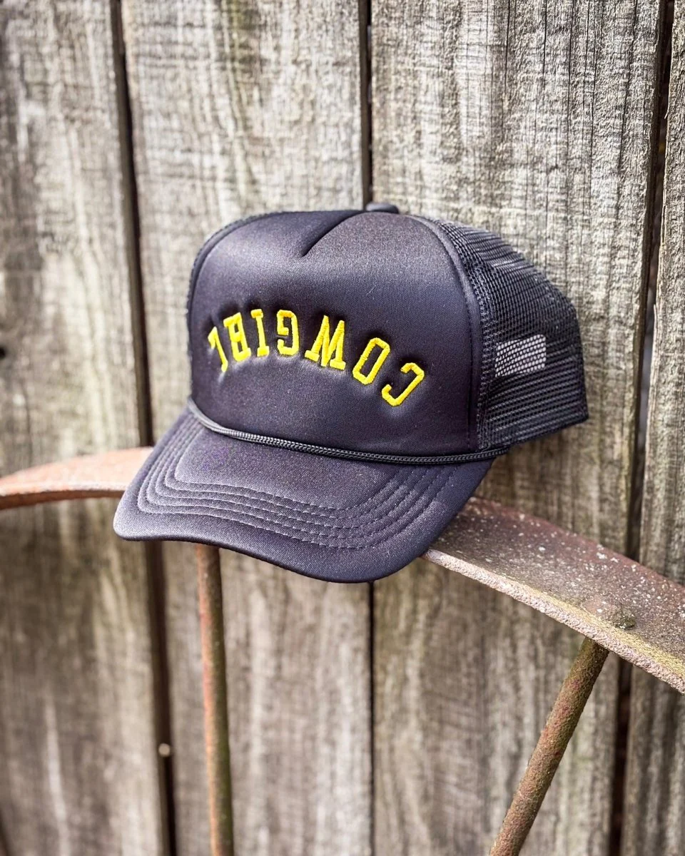 Midnight Cowgirl Embroidered Trucker Cap - Image 3