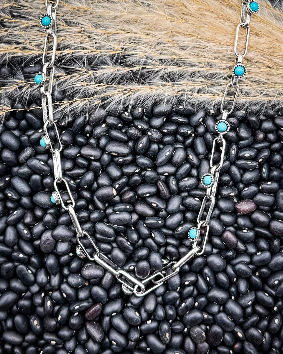 Morrow Chain Necklace with Stone Accents