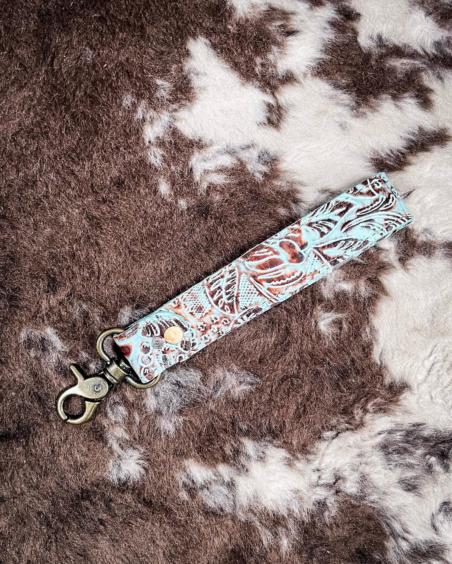 Myra Bag - Aqua Marine Key Fob - Image 3